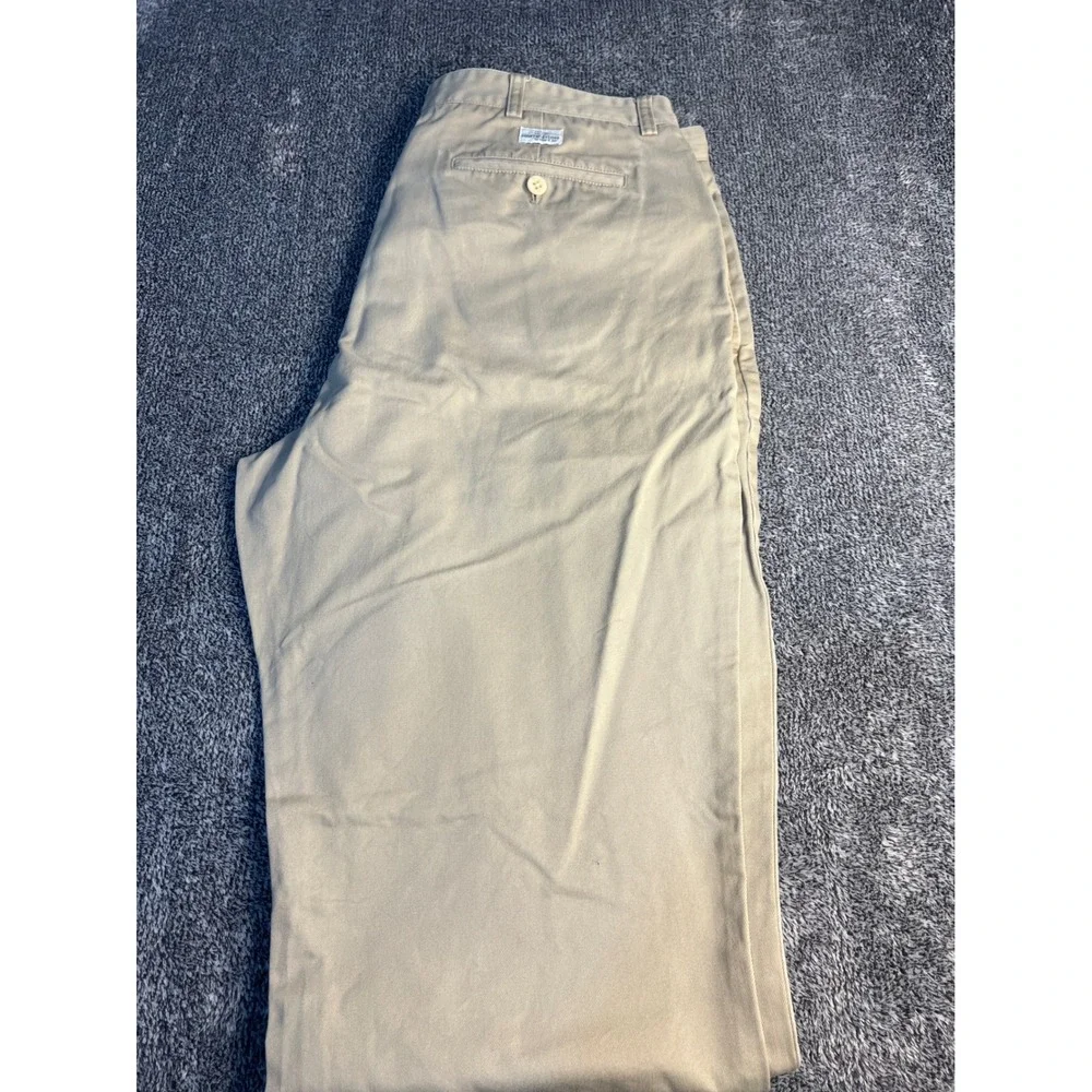 Vineyard Vines Mens Club Pant Khaki Chino Straight Leg Cotton Trousers 38x32